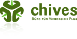 Logo der Fa. chives Logo der Fa. chives